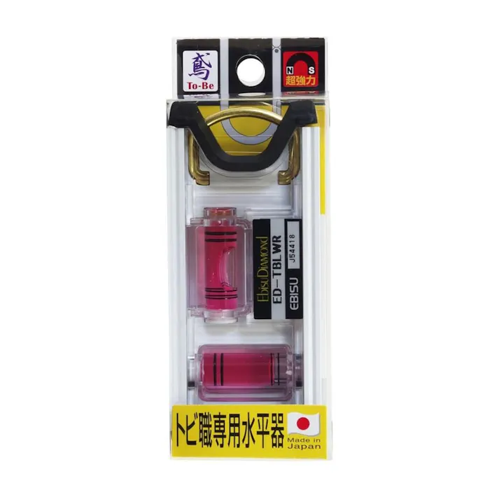 エビス エビスダイヤモンド トビレベル ホワイト/レッド ED-TBLWR