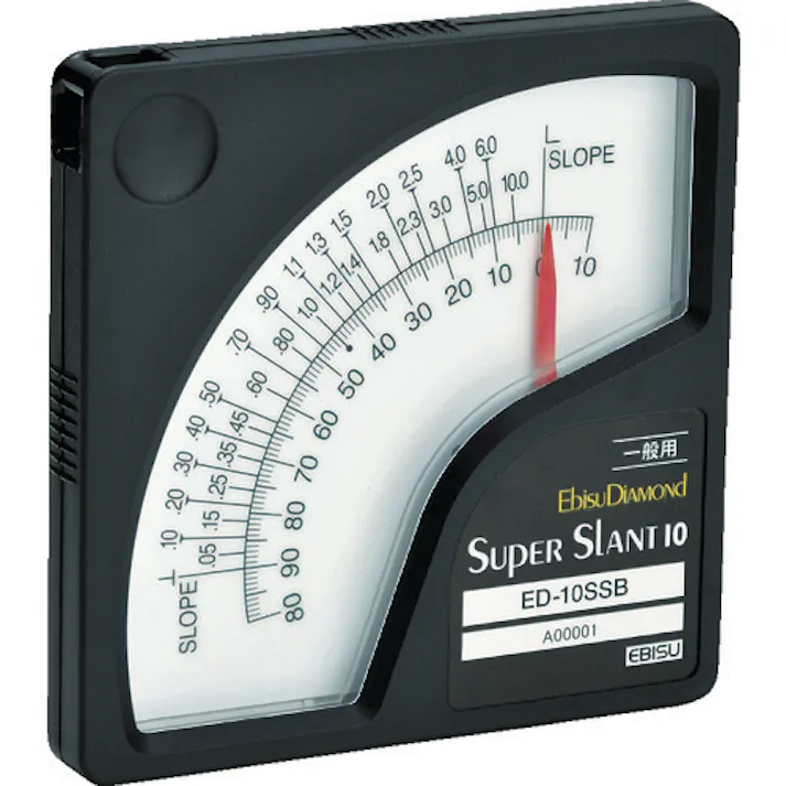 【CAINZ-DASH】エビス 勾配計 スーパースラント10 一般用 ED-10SSB ブラック ED-10SSB【別送品】