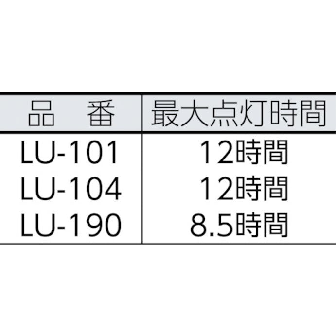 【CAINZ-DASH】ジェントス ＬＥＤペンライト　フルークス LU-104【別送品】