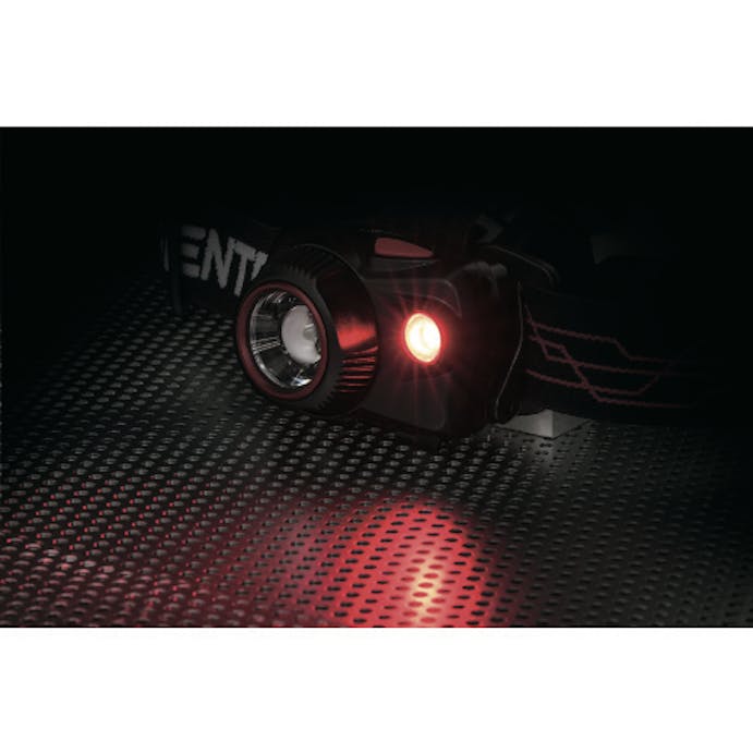 【CAINZ-DASH】ジェントス 赤色ＬＥＤ搭載ヘッドライト WS-343HD【別送品】