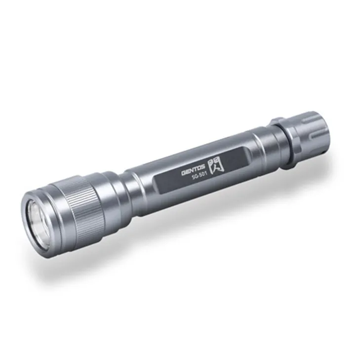 ジェントス LEDフラッシュライト 閃 320ルーメン SG-501