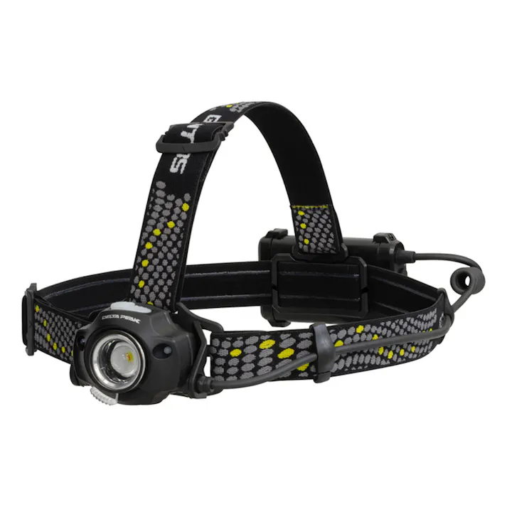 ジェントス ハイブリッド式LEDヘッドライト デルタピーク 518H