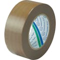【CAINZ-DASH】リンレイテープ クロス粘着テープ　包装用ＰＥワリフテープ　ＥＦ６７１　５０×５０　厚さ０．１６ｍｍ　茶色 EF671-50X50【別送品】
