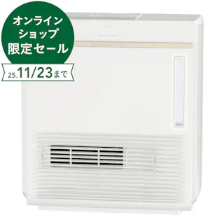 ダイニチ工業 加湿セラミックファンヒーター 人感・温度センサー付 ホワイト EFH1200F(W)