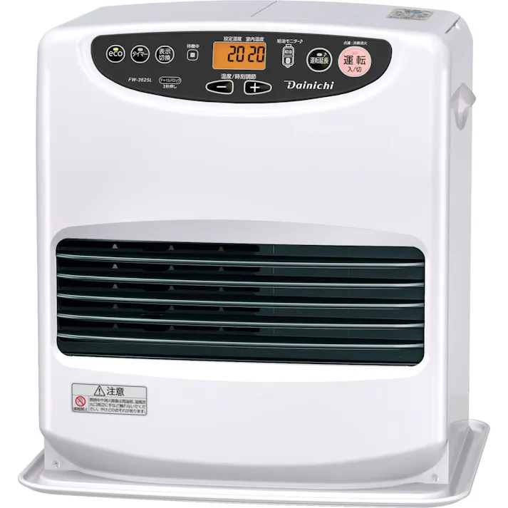 石油ファンヒーター 鉄筋13畳木造10畳程度 ムーンホワイト FW-3625L-W【別送品】