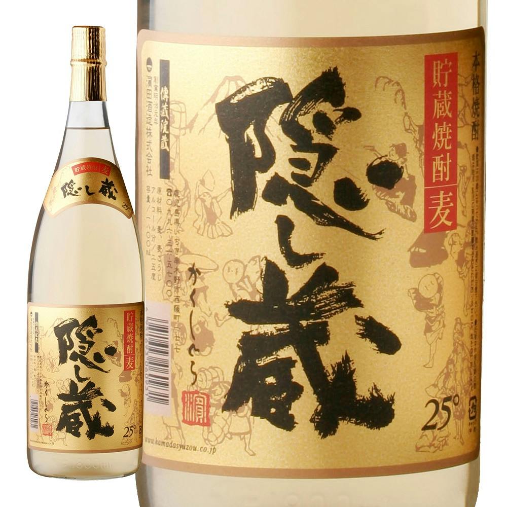 濱田酒造 隠し蔵 麦貯蔵 25度 1800ml【別送品】｜ホームセンター通販【カインズ】