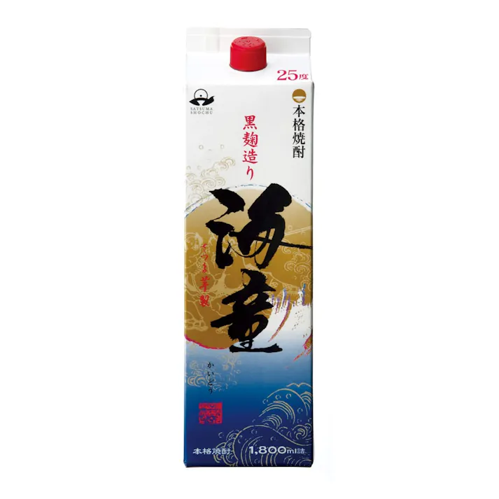海童 芋 25度 パック 1800ml【別送品】