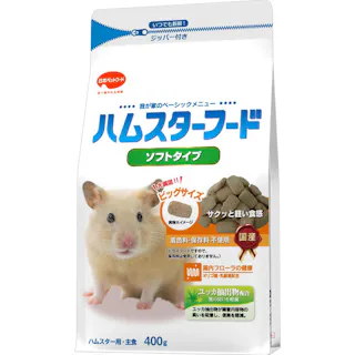 日本ペットフード ハムスターフード ソフトタイプ 400g