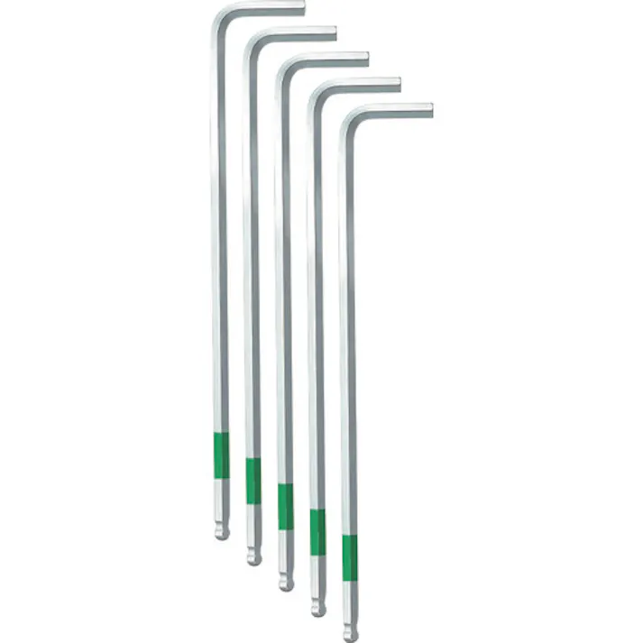 【CAINZ-DASH】フジ矢(ワイズ) スーパーボールレンチ 【単品】5本組(LL)4.0mm SBL-40-5P【別送品】