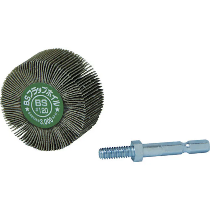 【CAINZ-DASH】イチグチ ネジタル-フラップホイル(六角軸) 50X25/6.3 #60 50507【別送品】