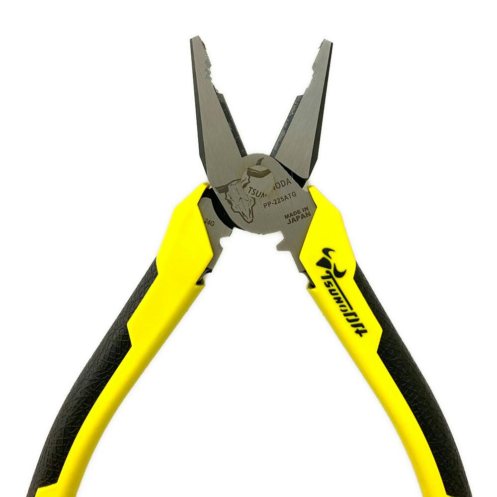 ツノダ TTC 電工パワーペンチ 225mm PP-225ATG | 作業工具・作業用品