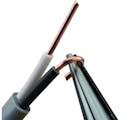 【CAINZ-DASH】ツノダ ＫｉｎｇＴＴＣ　ラジオペンチ　ＪＩＳ　刃部１ツ穴付バネ付 RP-150SH【別送品】