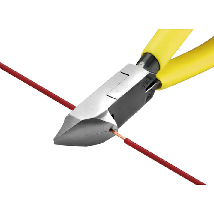 【CAINZ-DASH】ツノダ KingTTC 斜めニッパー JIS 刃部1ツ穴 NP-150【別送品】