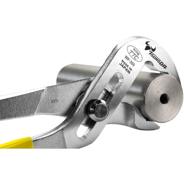 【CAINZ-DASH】ツノダ KingTTC ウォーターポンププライヤー 溝付 WP-300【別送品】