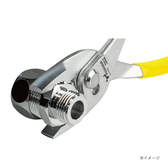 ツノダ TTC スリムプライヤー バネ付 PLC-200S 200mm