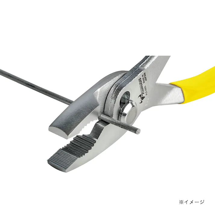 ツノダ TTC スリムプライヤー バネ付 PLC-200S 200mm