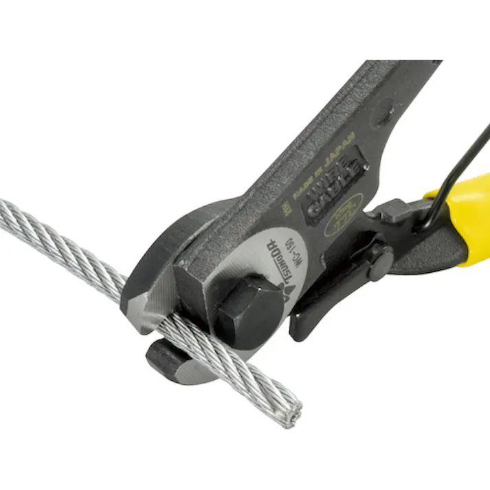 ツノダ TTC KingTTC ワイヤーロープカッター ロックバネ付 150mm WC-150