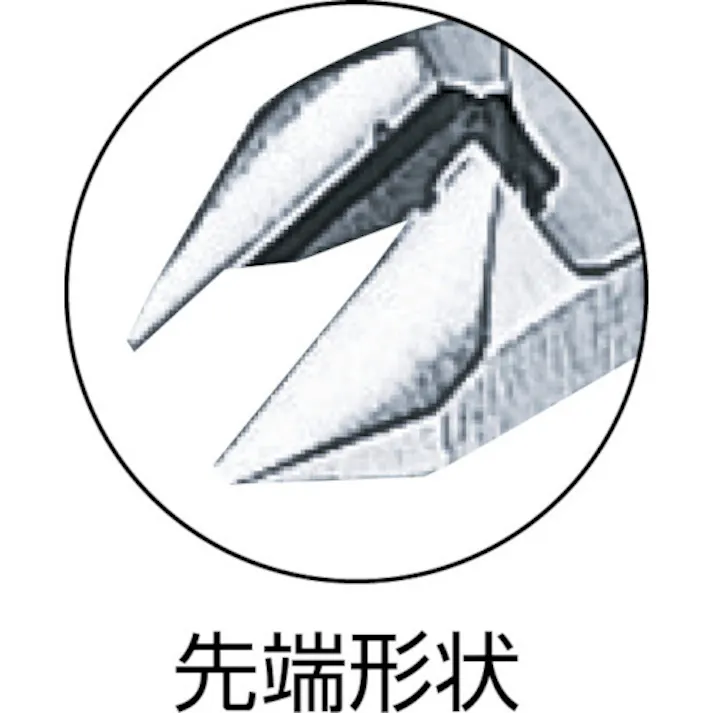 【CAINZ-DASH】ツノダ 斜ニッパ Trinity 斜めニッパー 全長122mm TM-11【別送品】