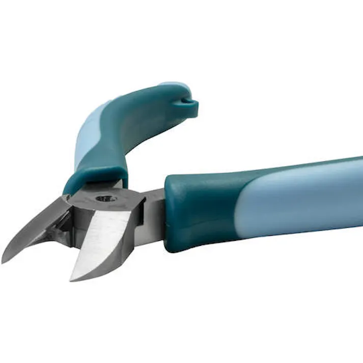 【CAINZ-DASH】ツノダ POWER スタンダードニッパー(角形パワー) エラストマーグリップ PW-312DG【別送品】