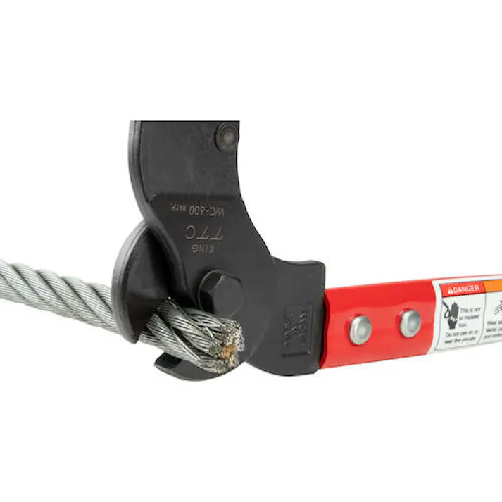 【CAINZ-DASH】ツノダ KingTTC 大型ワイヤーロープカッター WC-600【別送品】