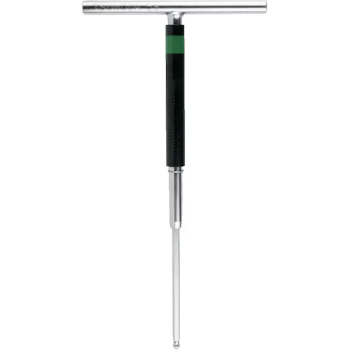 【CAINZ-DASH】ツノダ T型クイックターンレンチ(色別 緑) TL-5.0B【別送品】