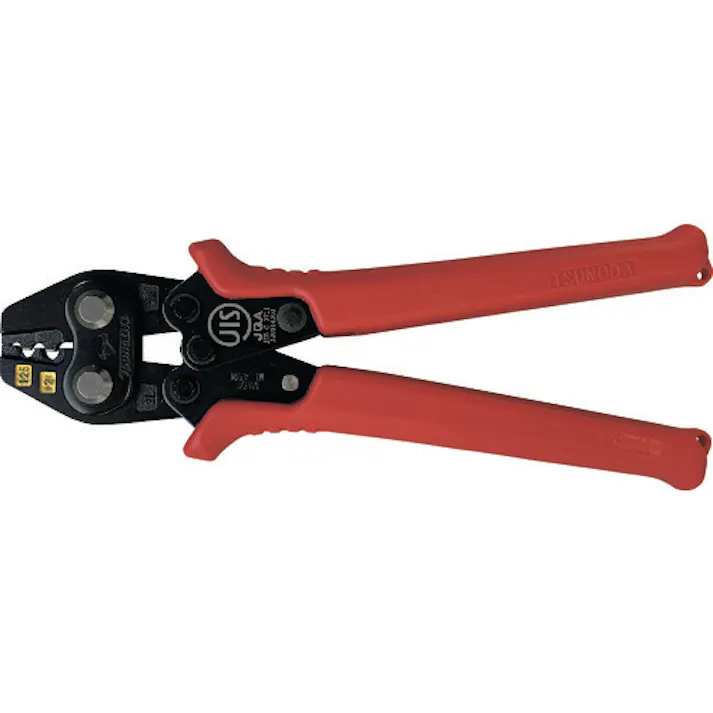 【CAINZ-DASH】ツノダ 圧着工具 裸圧着端子・スリーブ用 TP‐2 TP-2【別送品】