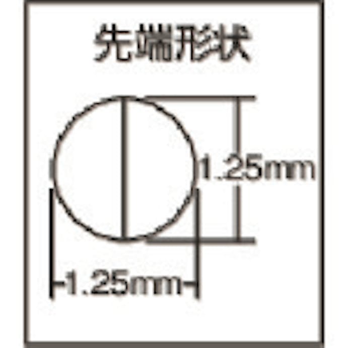 【CAINZ-DASH】ツノダ ノーズプライヤー　ＫｉｎｇＴＴＣ　エッチングベンダー（ショート細丸型）　Ｎｏ．２９　全長１２４ｍｍ MEB-125【別送品】