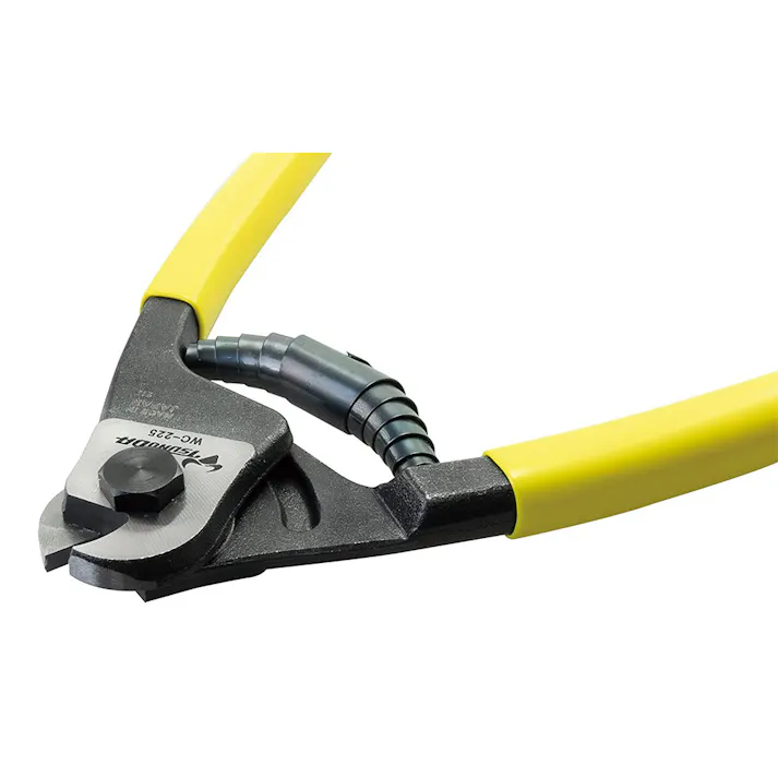 ツノダ TTC KingTTC ワイヤーロープカッター バネ&開閉ロック付 WC-225