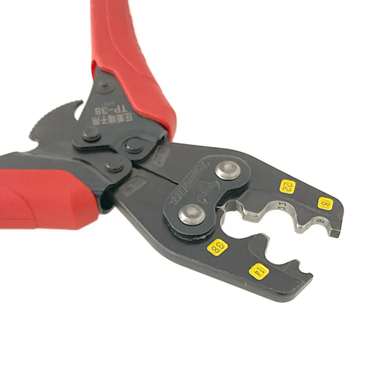 ツノダ TTC 圧着工具 銅線用裸圧着端子・スリーブ(P・B)用 TP-38