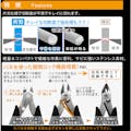 【CAINZ-DASH】ツノダ 極薄刃プラスチックニッパー（片刃）ステンレス SKN-140【別送品】
