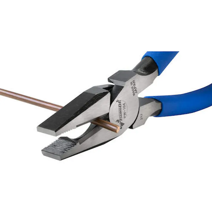 【CAINZ-DASH】ツノダ 電工パワーペンチ (偏芯テコ) 全長213mm PW-104【別送品】