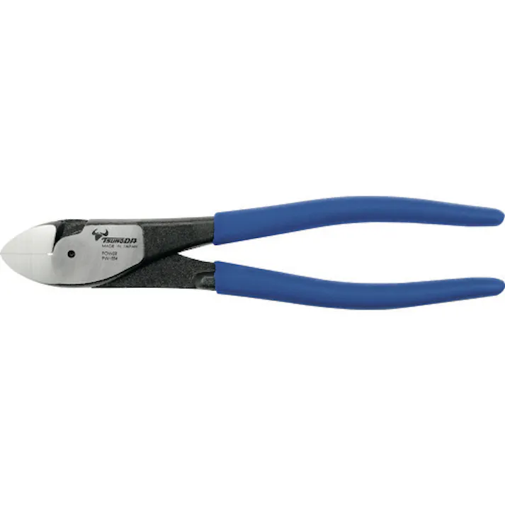 【CAINZ-DASH】ツノダ 電工パワーニッパー(薄刃) 200mm PW-334【別送品】