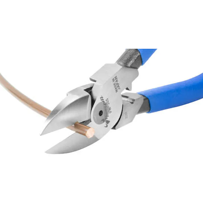 【CAINZ-DASH】ツノダ 電工パワーニッパー(薄刃) 225mm PW-305【別送品】