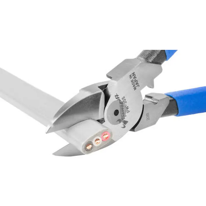 【CAINZ-DASH】ツノダ 電工パワーニッパー(薄刃) 225mm PW-305【別送品】