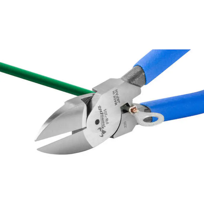 【CAINZ-DASH】ツノダ 電工パワーニッパー(薄刃) 225mm PW-305【別送品】