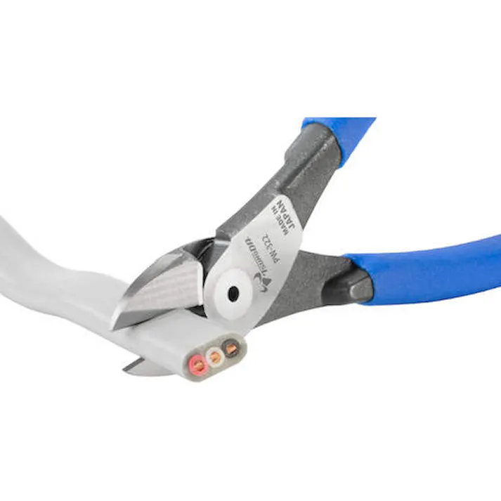 【CAINZ-DASH】ツノダ 電工パワーニッパー(強力刃)160mm PW-322【別送品】