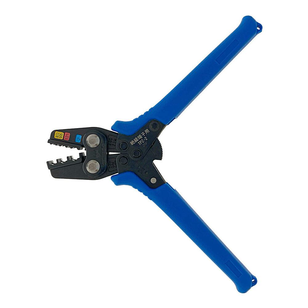 ツノダ TTC 圧着工具 絶縁被覆付圧着端子・スリーブ用 TPZ-2 | 手作業