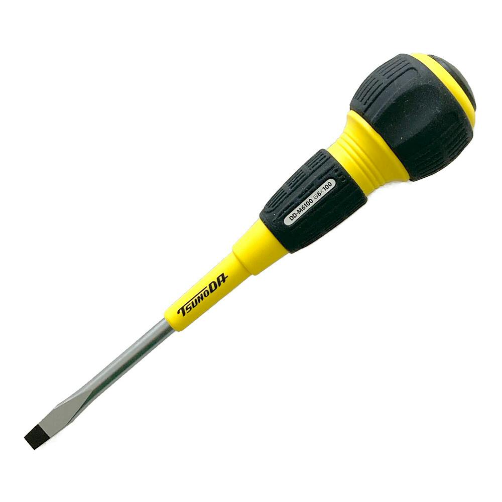ツノダ TTC ハンドル絶縁貫通ドライバーDD-M6100 | 作業工具・作業用品
