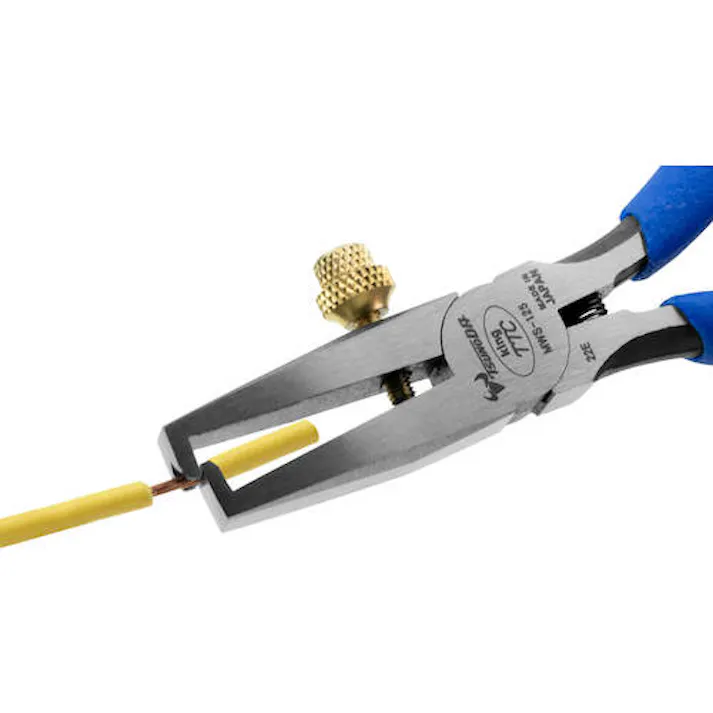 【CAINZ-DASH】ツノダ King TTC ワイヤーストリッパー 125mm No.10 MWS-125【別送品】