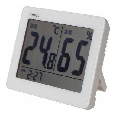 マグ 温度湿度計 TH-109WH-Z
