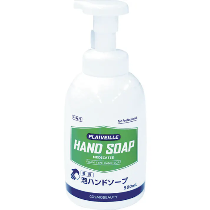 【CAINZ-DASH】コスモビューティー プレヴェーユ薬用泡のハンドソープ 500ml 19673【別送品】