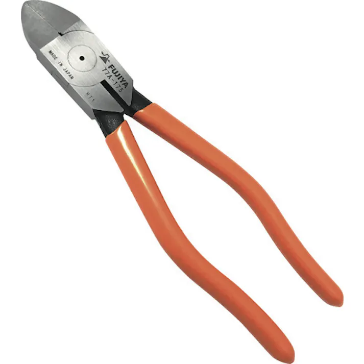 【CAINZ-DASH】フジ矢 電工VAニッパ(ストレート刃) 175mm 77A-175【別送品】