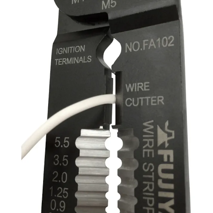 【CAINZ-DASH】フジ矢 万能電工ペンチ 220mm 裸端子用 FA102【別送品】