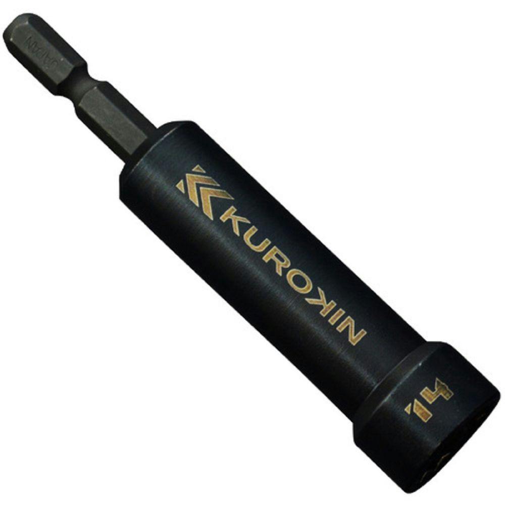 フジ矢 セミロングソケット 黒金 H14×90 512-14-BG ドライバービット フジ矢 セミロングソケット 黒金 H14×90 512-14-BG ドライバービット