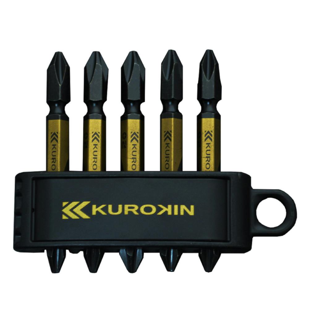 フジ矢 両頭ビット 黒金 +2×65mm 5205-65-BG 5本組 ドライバービット フジ矢 両頭ビット 黒金 +2×65mm 5205-65-BG 5本組 ドライバービット