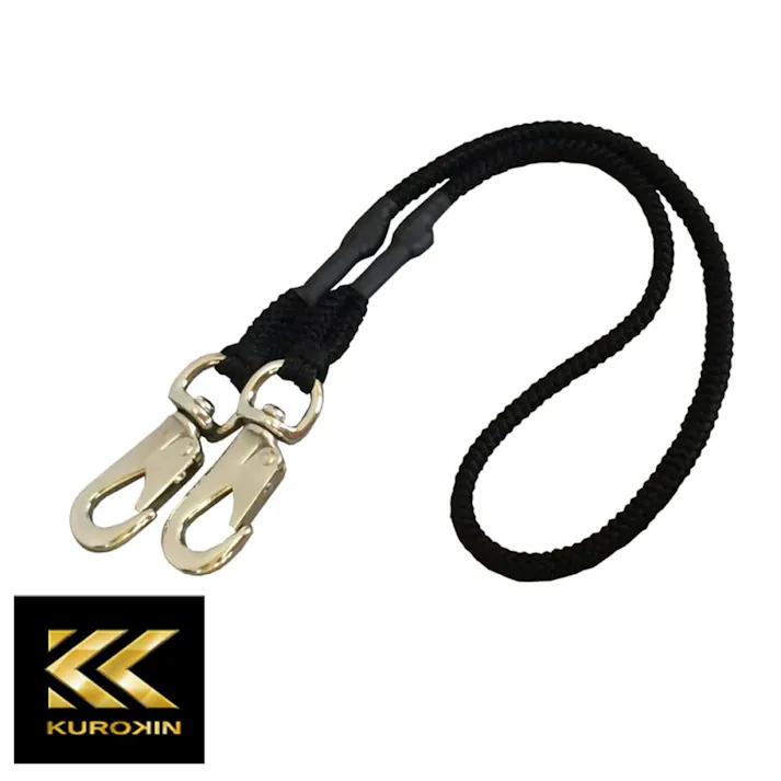 フジ矢 黒金 布製セーフティコード ブラック FSC-5BK 5kg