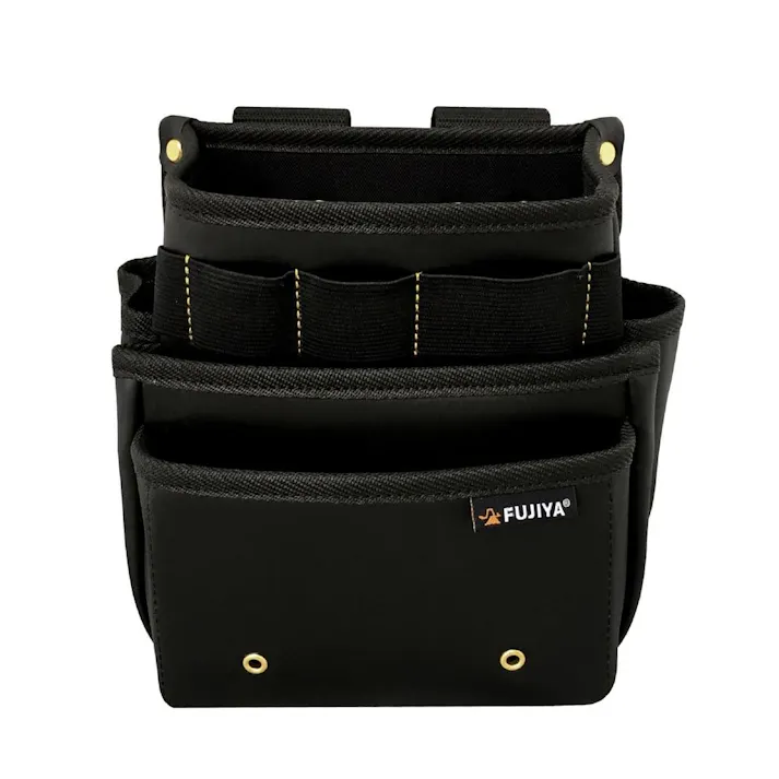フジ矢 腰袋スタンダード3段 黒金 PS-23BG