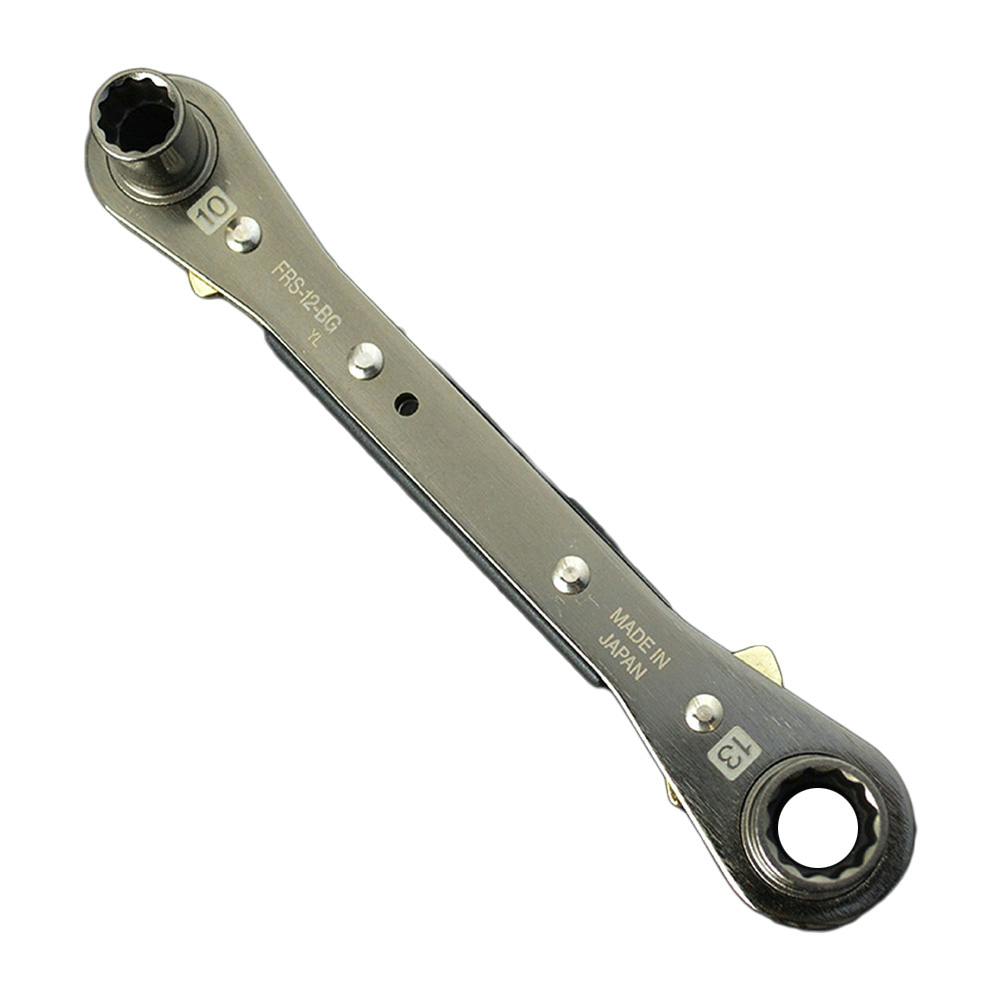フジ矢 板ラチェットレンチ 黒金 FRS-12-BG | 作業工具・作業用品