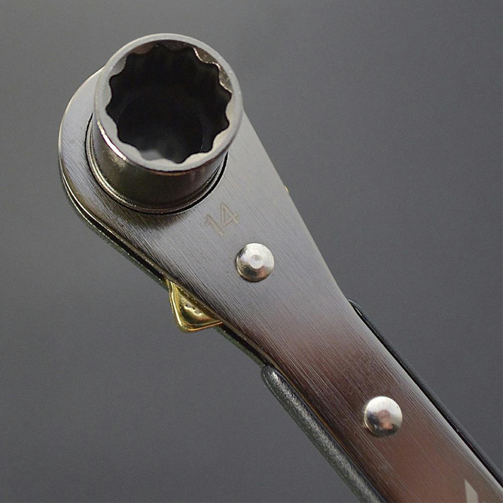 フジ矢 板ラチェットレンチ 黒金 FRS-12-BG | 作業工具・作業用品