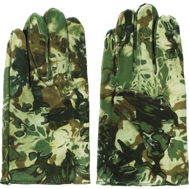 【CAINZ-DASH】富士グローブ 国産牛本革手袋（袖なしタイプ）　ＰＨ－２２　迷彩　ＬＬ 5120【別送品】